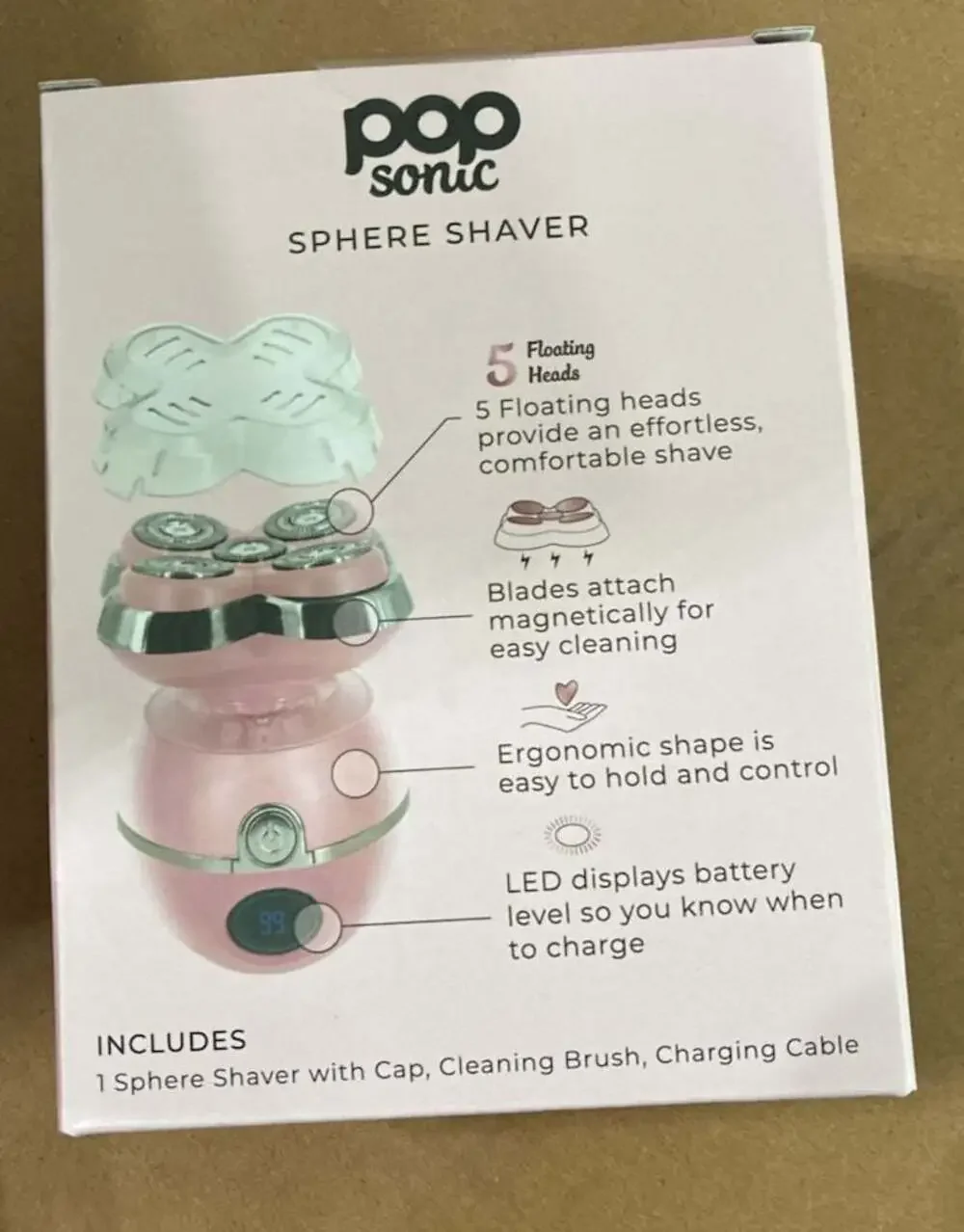 Portable Pink Electric Shaver NEW IN BOX